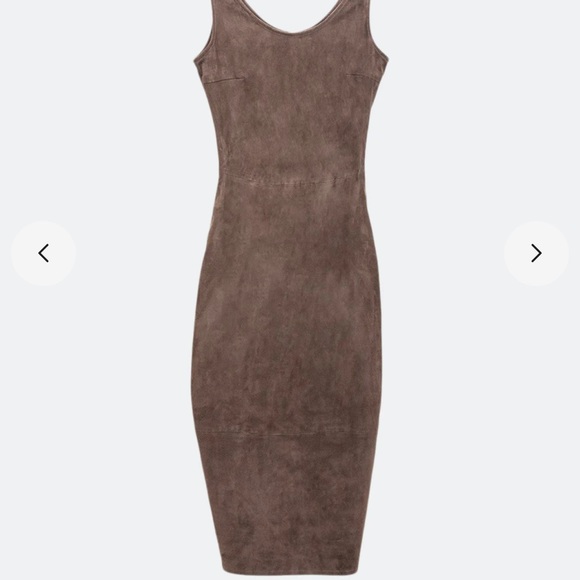 AS by DF Miss Maverick stretch suede dress size small - Picture 2 of 4